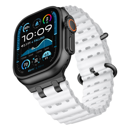 AirFlow Ripple Silicone Band for Apple Watch Breathable Sport Strap.