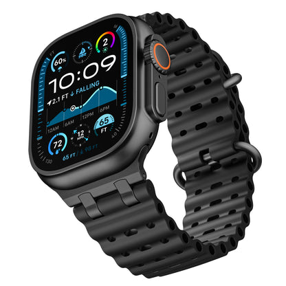 AirFlow Ripple Silicone Band for Apple Watch Breathable Sport Strap.