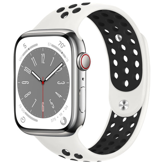 AirFlow Sport Silicone Band for Apple Watch Breathable Performance Strap.