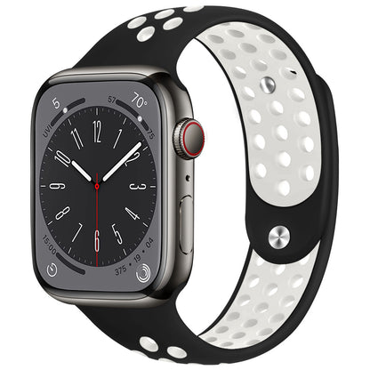 AirFlow Sport Silicone Band for Apple Watch Breathable Performance Strap.