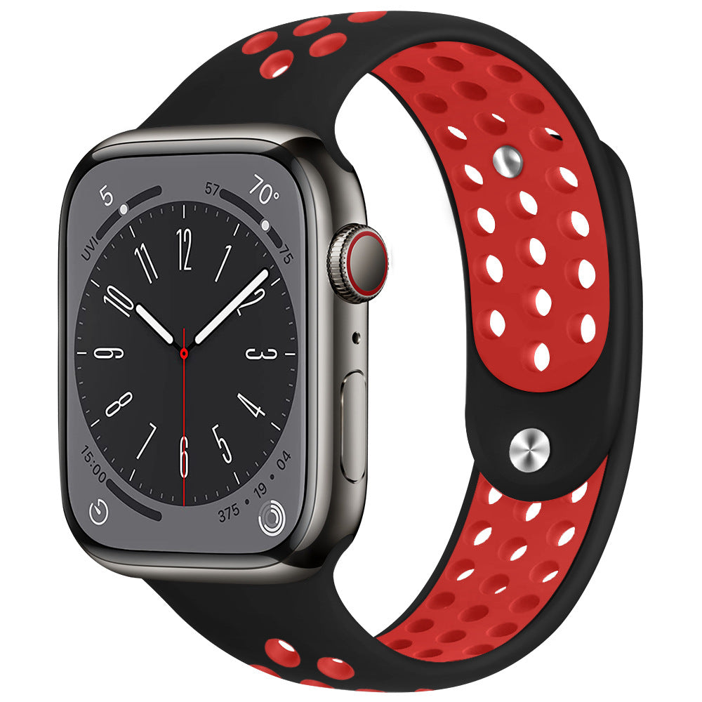 AirFlow Sport Silicone Band for Apple Watch Breathable Performance Strap.