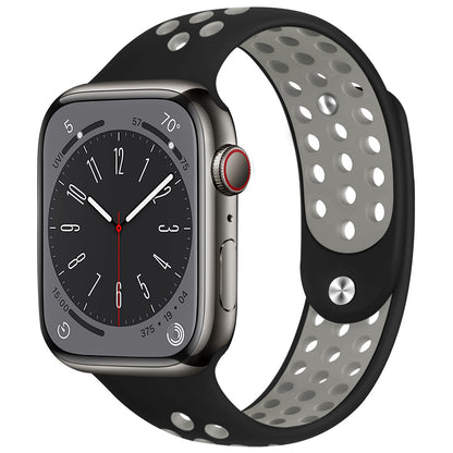 AirFlow Sport Silicone Band for Apple Watch Breathable Performance Strap.