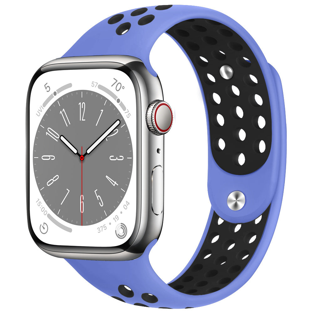AirFlow Sport Silicone Band for Apple Watch Breathable Performance Strap.
