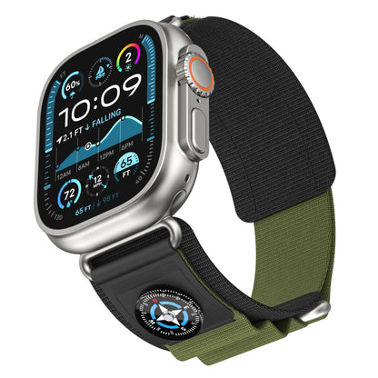 Apple Watch Adventure Nylon Velcro Compass Band