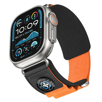 Apple Watch Adventure Nylon Velcro Compass Band