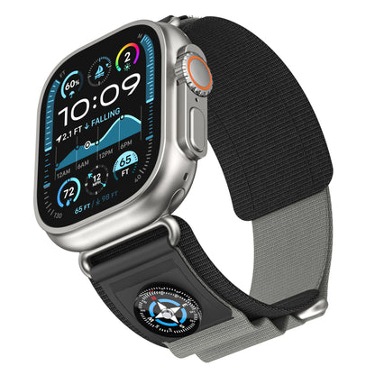 Apple Watch Adventure Nylon Velcro Compass Band