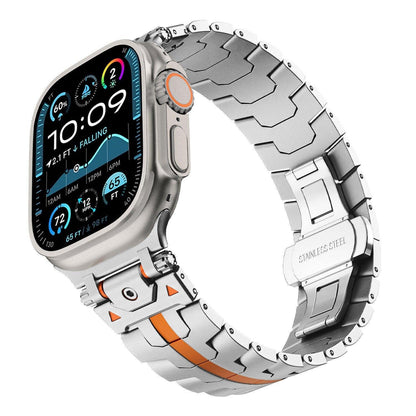 Armor-Link Stainless Steel Band for Apple Watch