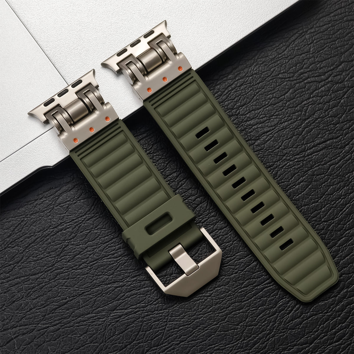 ArmorStripe Silicone Band for Apple Watch