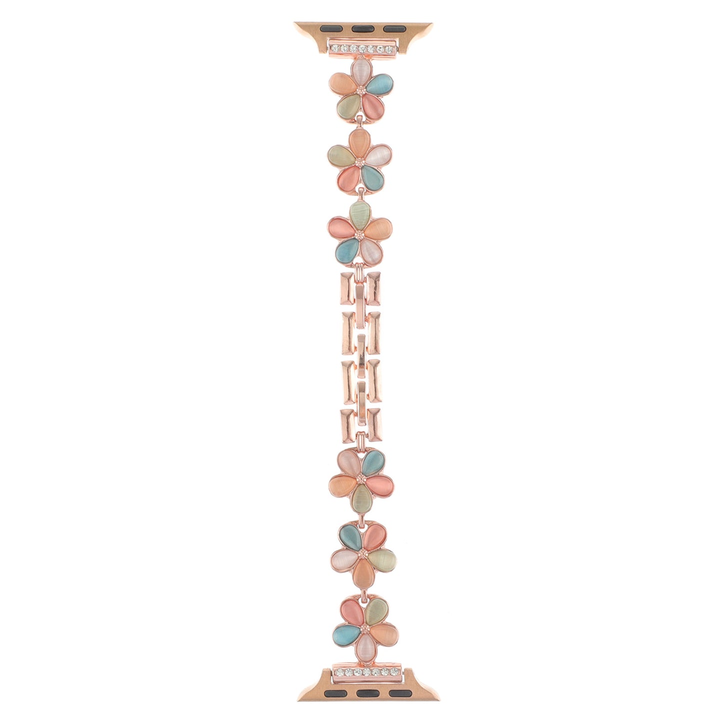 Blossom Charm Jewelry Band for Apple Watch – Elegant Floral Bracelet Style Strap
