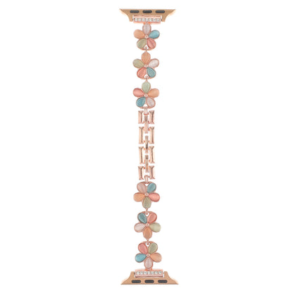Blossom Charm Jewelry Band for Apple Watch – Elegant Floral Bracelet Style Strap