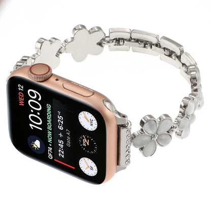 Blossom Charm Jewelry Band for Apple Watch – Elegant Floral Bracelet Style Strap