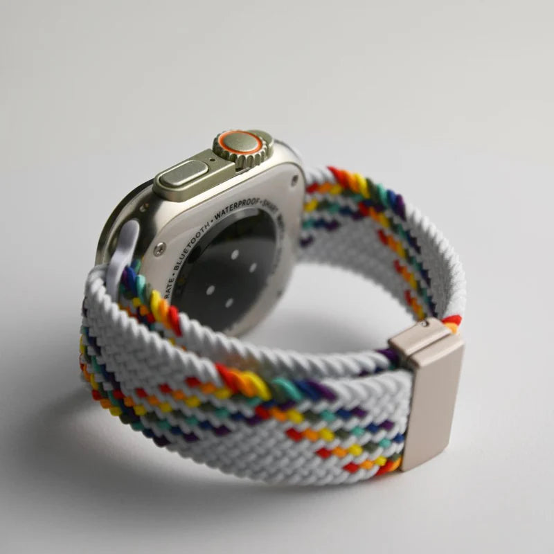 Braided Nylon Loop with Magnetic Clasp