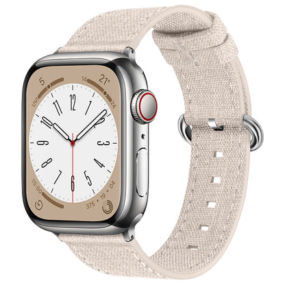 Breathable Lightweight Canvas Band for Apple Watch