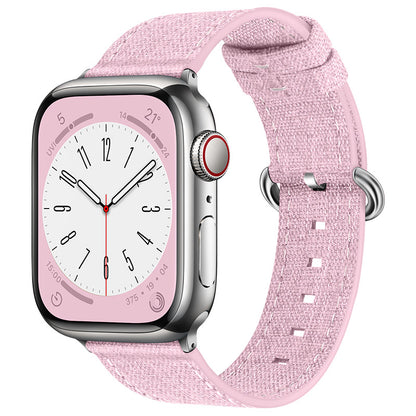 Breathable Lightweight Canvas Band for Apple Watch