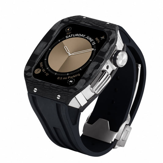 Carbon Fiber Integrated Case Band for Apple Watch