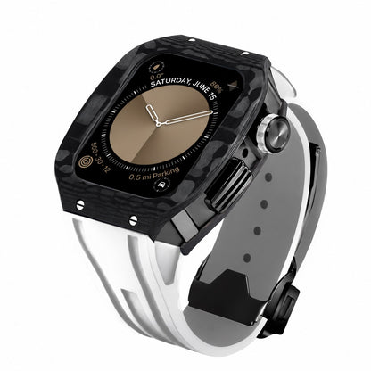 Carbon Fiber Integrated Case Band for Apple Watch