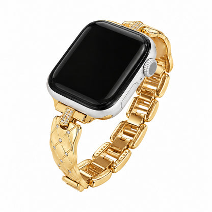 Celestial Sparkle Copper Zircon Bracelet Band for Apple Watch