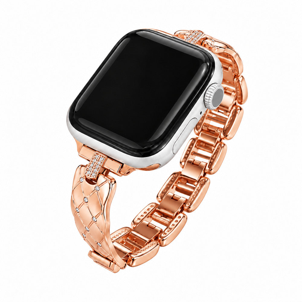 Celestial Sparkle Copper Zircon Bracelet Band for Apple Watch