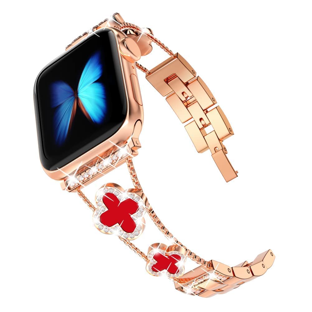CloverLuxe Diamond Band for Apple Watch.