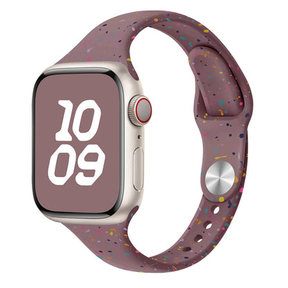 Confetti Slim Silicone Band for Apple Watch