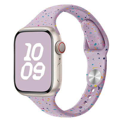 Confetti Slim Silicone Band for Apple Watch