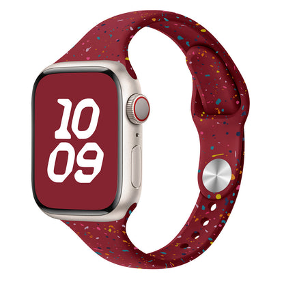 Confetti Slim Silicone Band for Apple Watch
