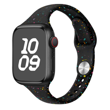 Confetti Slim Silicone Band for Apple Watch
