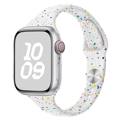 Confetti Slim Silicone Band for Apple Watch