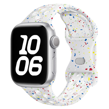 Confetti Speckled Sport Silicone Band for Apple Watch