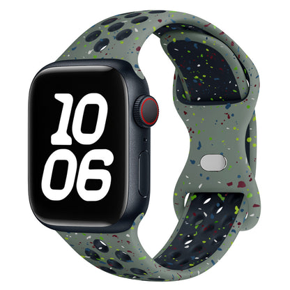 Confetti Speckled Sport Silicone Band for Apple Watch