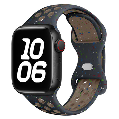 Confetti Speckled Sport Silicone Band for Apple Watch