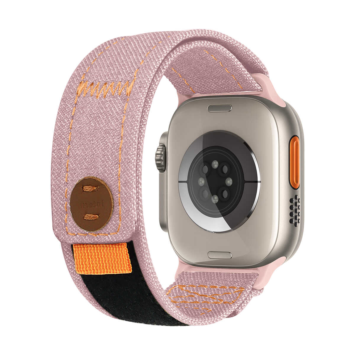 Contrast Stitch Denim Loop Band for Apple Watch