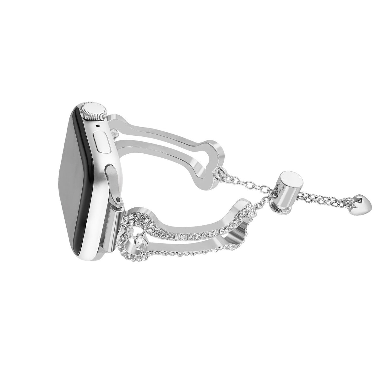 Crystal Bone Openwork Bangle Band for Apple Watch