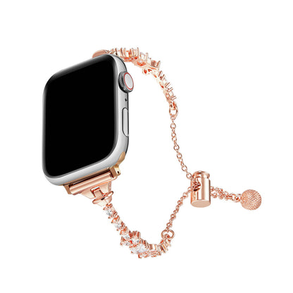 Crystal Bow Charm Bracelet Band for Apple Watch