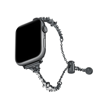 Crystal Bow Charm Bracelet Band for Apple Watch