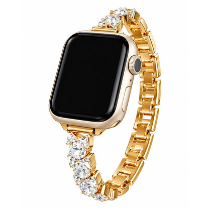 Crystal Bow Zirconia Bracelet Band for Apple Watch