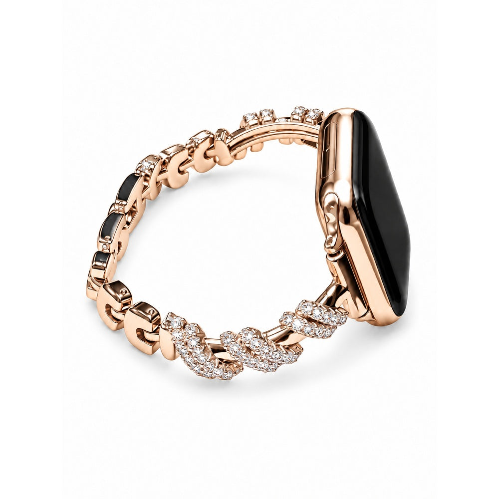 Crystal Infinity Copper Bracelet Band for Apple Watch