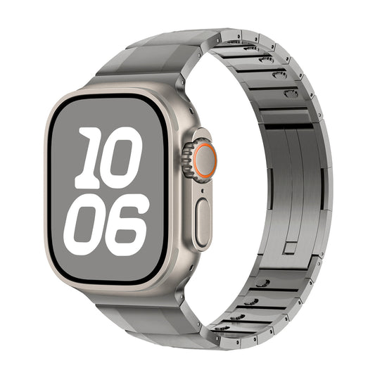 Curved Stainless Steel Quick Release Band for Apple Watch