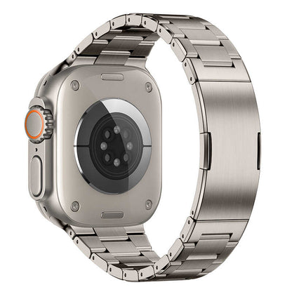 DLC Titanium Band for Apple Watch Metal Link Strap.