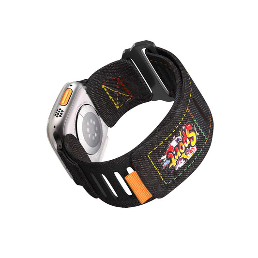 Denim Breathable Band for Apple Watch