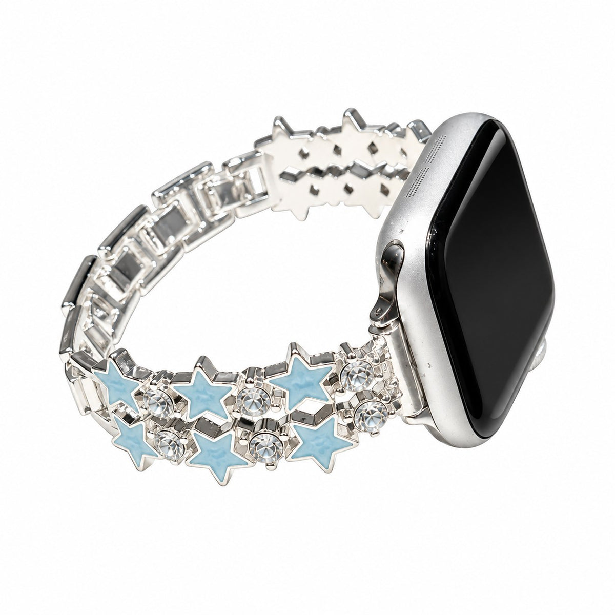 Double-Row Star Crystal Band for Apple Watch