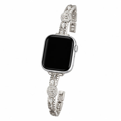 Double Ring Crystal Bracelet Band for Apple Watch