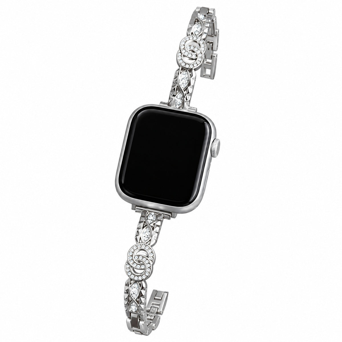 Double Ring Crystal Bracelet Band for Apple Watch