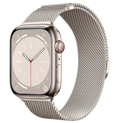 Dual-Link Milanese Magnetic Band for Apple Watch.