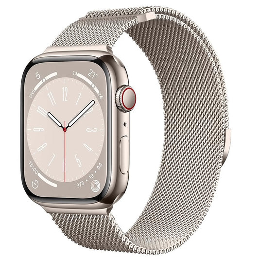 Dual-Link Milanese Magnetic Band for Apple Watch.