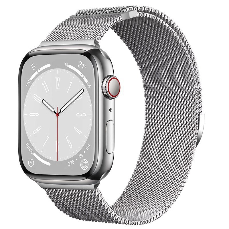 Dual-Link Milanese Magnetic Band for Apple Watch.