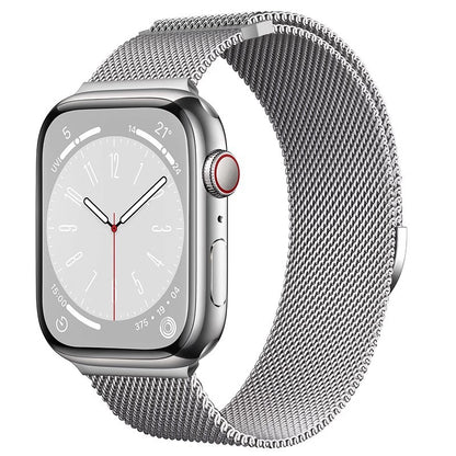 Dual-Link Milanese Magnetic Band for Apple Watch.
