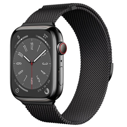 Dual-Link Milanese Magnetic Band for Apple Watch.