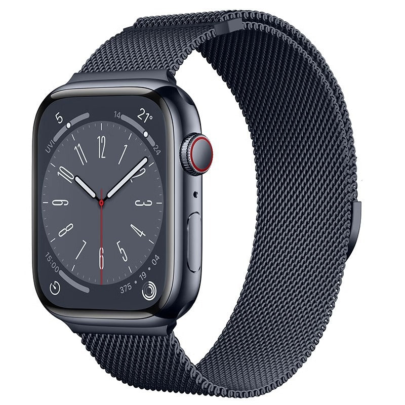 Dual-Link Milanese Magnetic Band for Apple Watch.