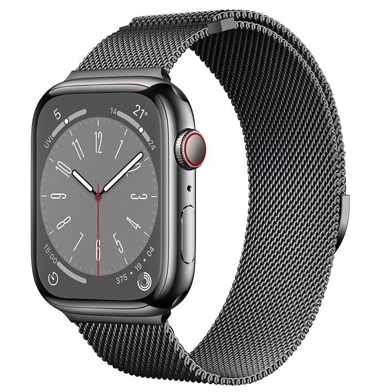 Dual-Link Milanese Magnetic Band for Apple Watch.